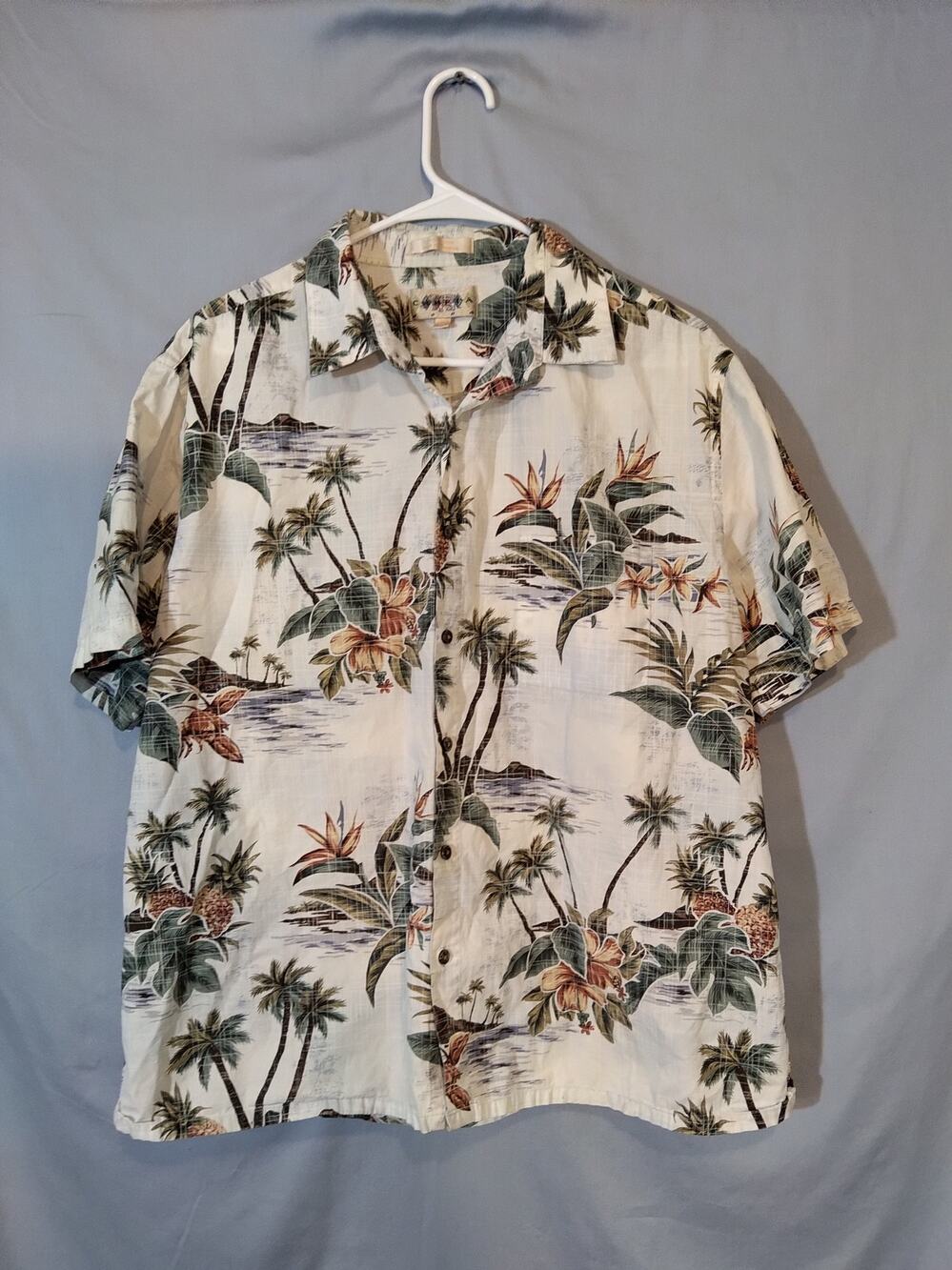 Campia Vintage Tropical Casual Shirt